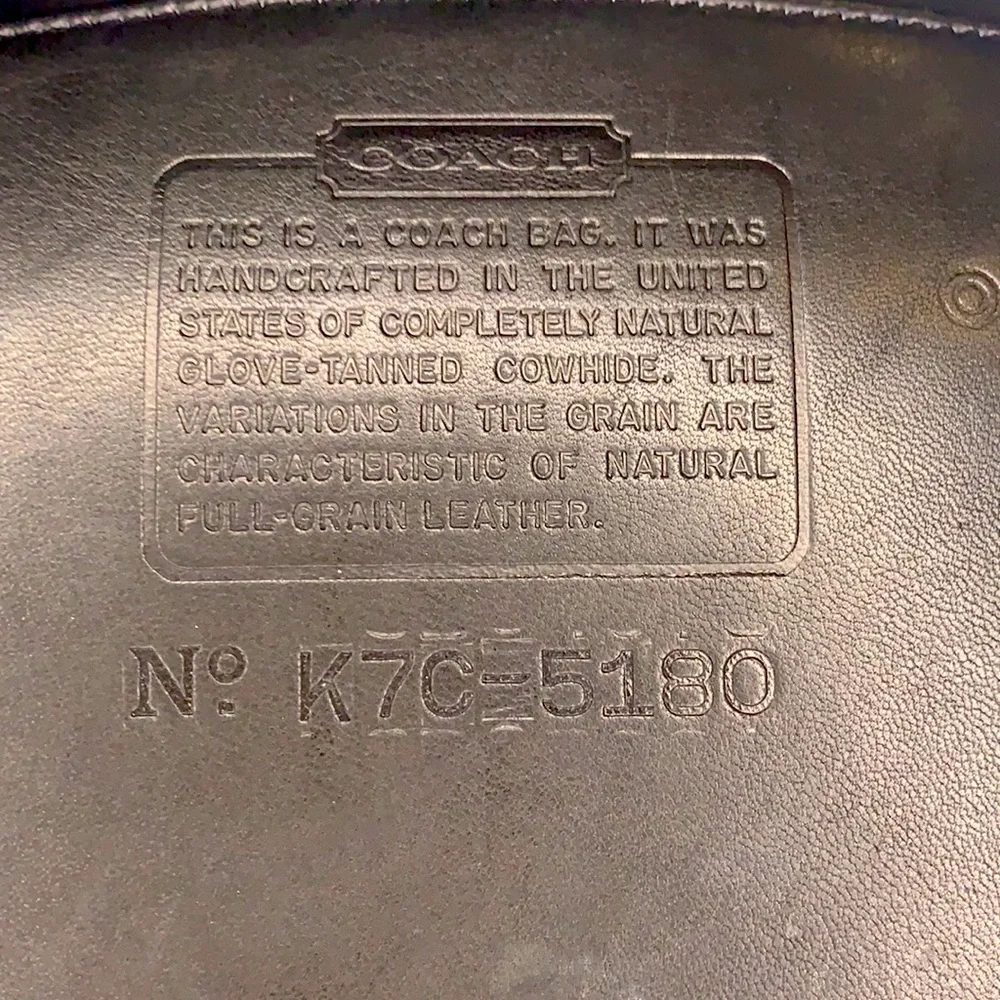 Vintage Coach Metropolitan Leather Briefcase - Picture 3 of 10